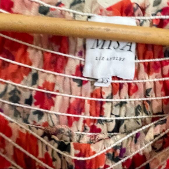 MISA Darla Floral Mini Dress - Picture 5 of 7